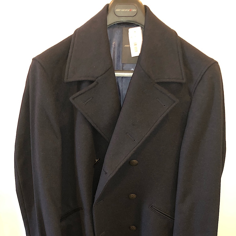 COPY - John Varatos Star USA overcoat style peaco…
